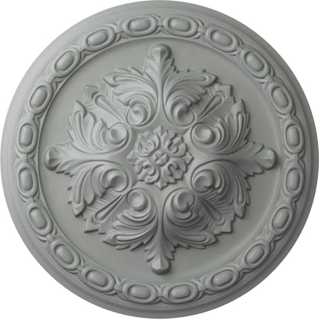 Acanthus Ceiling Medallion, 11 3/8OD X 2P